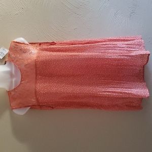 NWT Suzanne Betro Polka dot Blouse